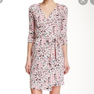 Diane Von Furstenberg Garden Daisy Wrap Dress